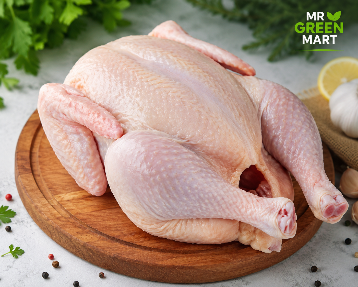 Whole chiken ( আস্ত মুরগি ) chiken 1kg -1200 gm