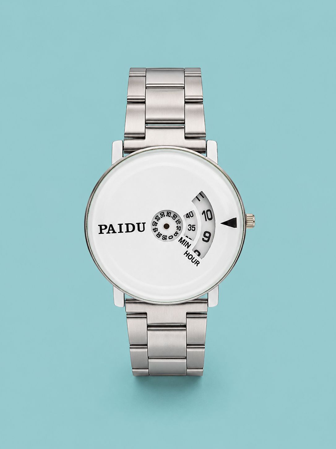 Paidu watch (men)chain white colour