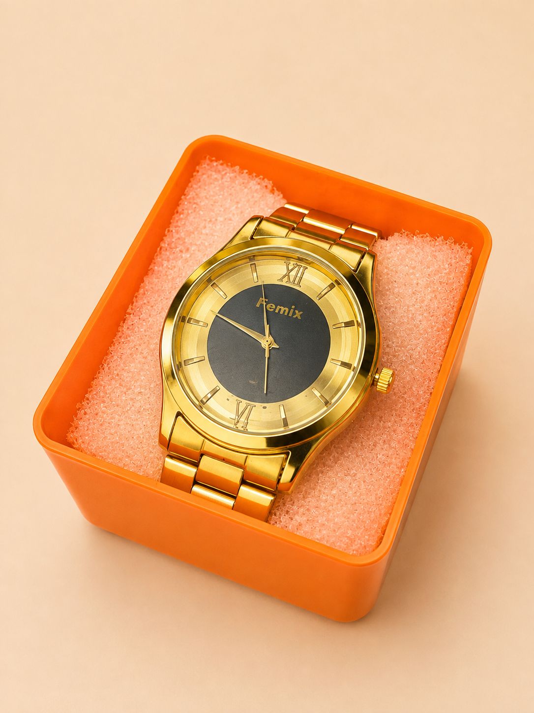 Fenix watch (men)  golden colour chain