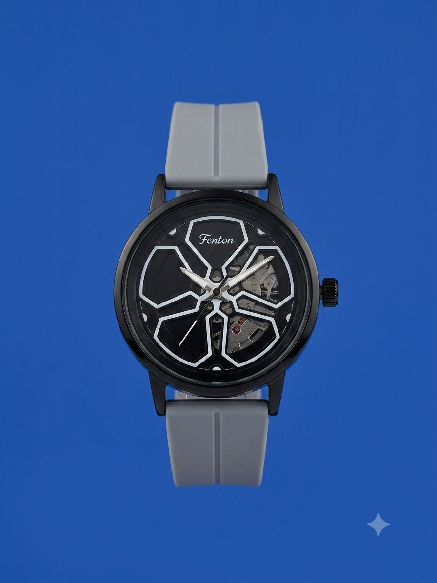 Fenton watch (men) black colour belt