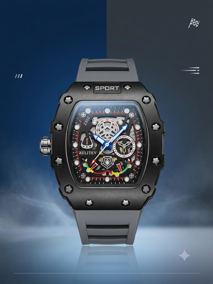Sport alwatch (men) black colour