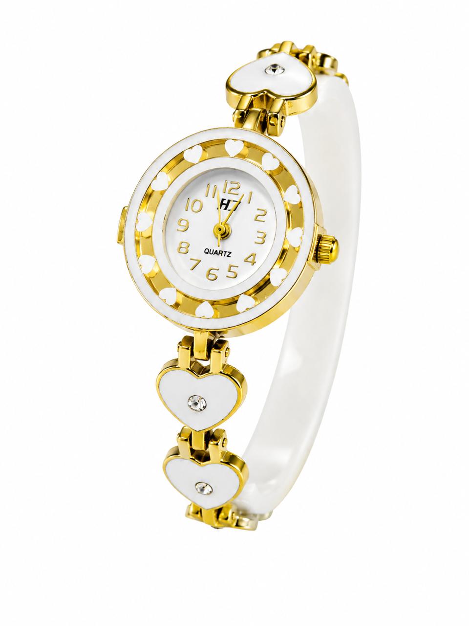 H J watch for women golden colour