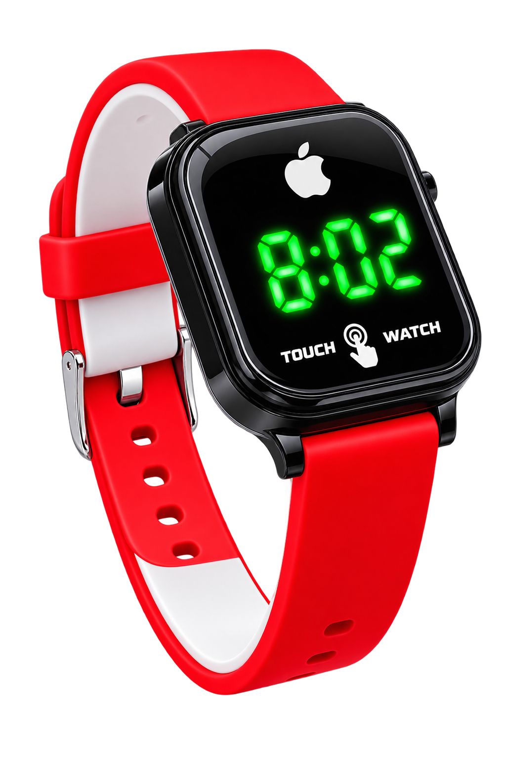 Touch watch for kides red colour belt