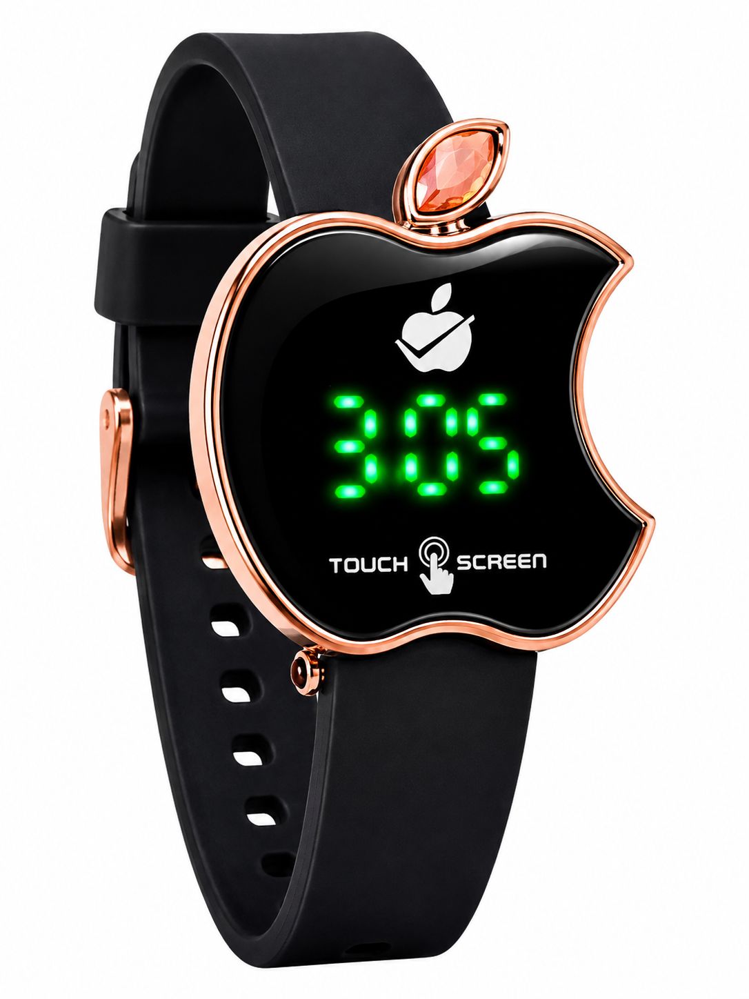 Touch watch for kids black colour belt