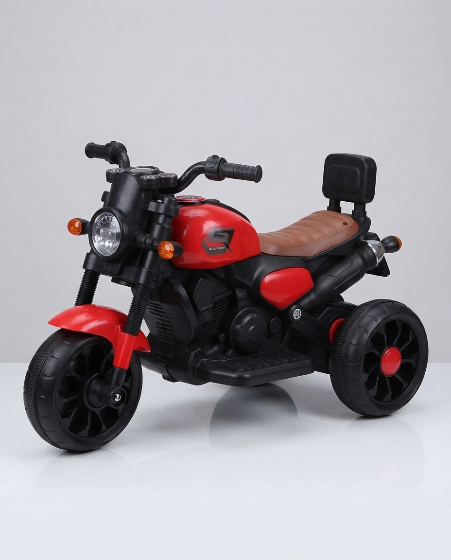 Toys bike for kides red colour battery charging bike  . 2 -7 years