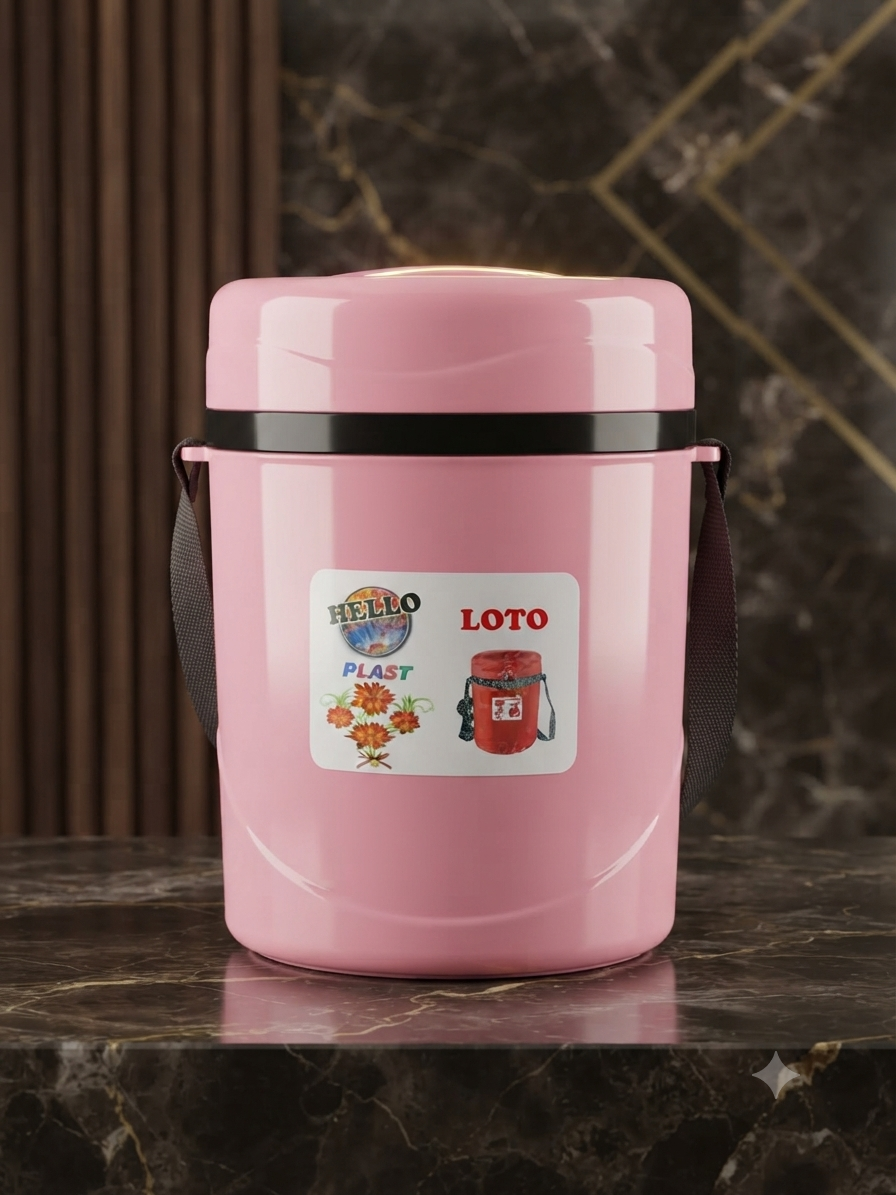 LOTO Lunch Box)  pink colour set of 4 pc