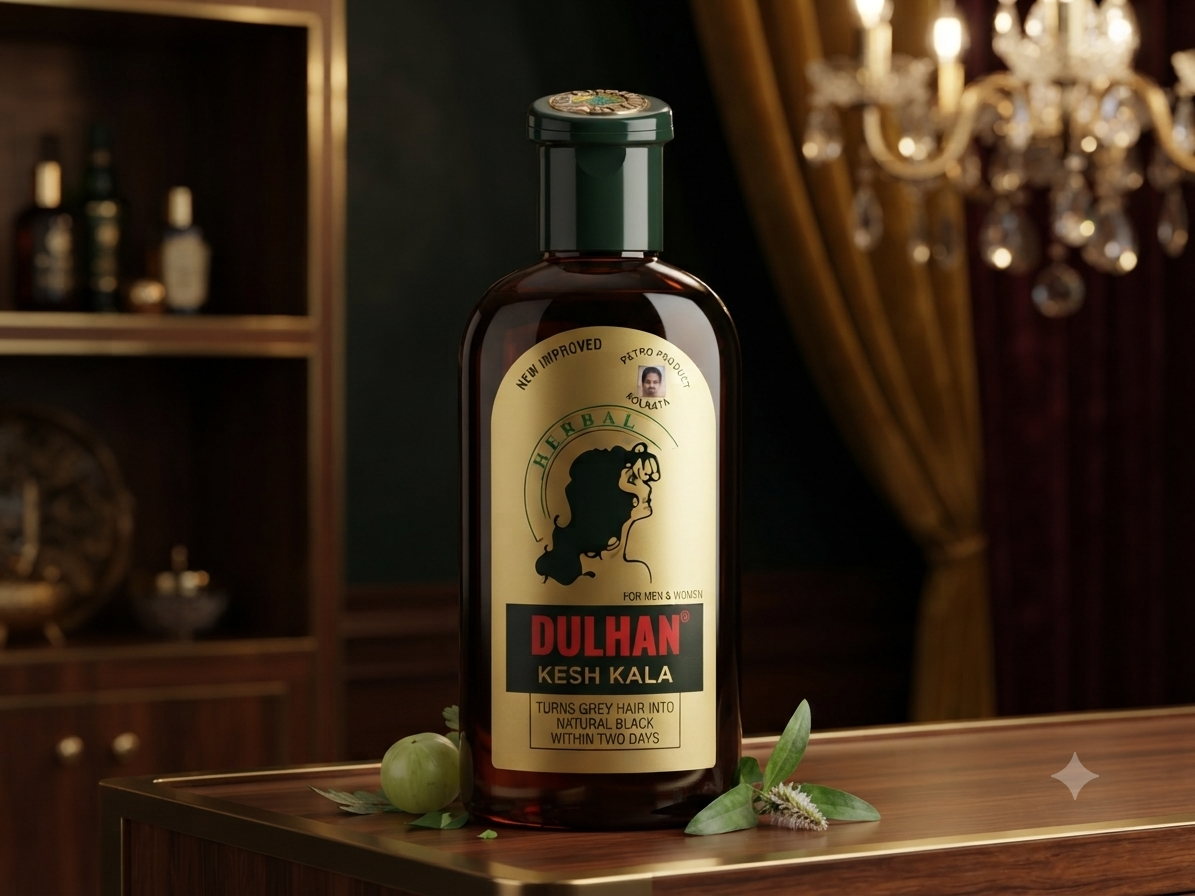 Dulhan Kesh Kala 75ml - Turns Grey Hair Into Natural Black Within Two Days