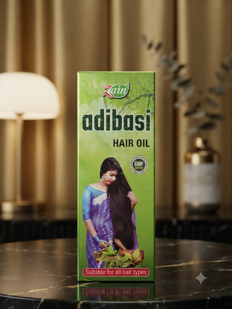 Zain Adibasi Hair Oil 120ml - Suitable For All Hair Types