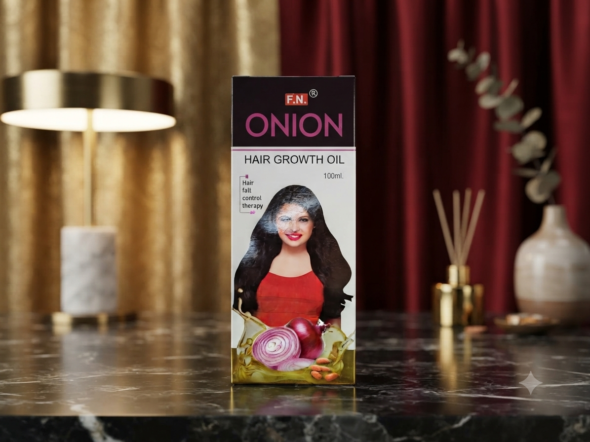 F.N. Onion Hair Growth Oil 100ml - Hair Fall Control Therapy