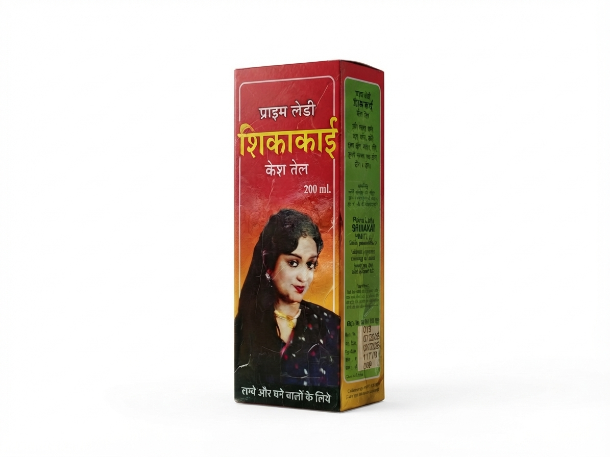 Prime Lady Shikakai Kesh Tel 200ml - Lambe Aur Ghane Balon Ke Liye