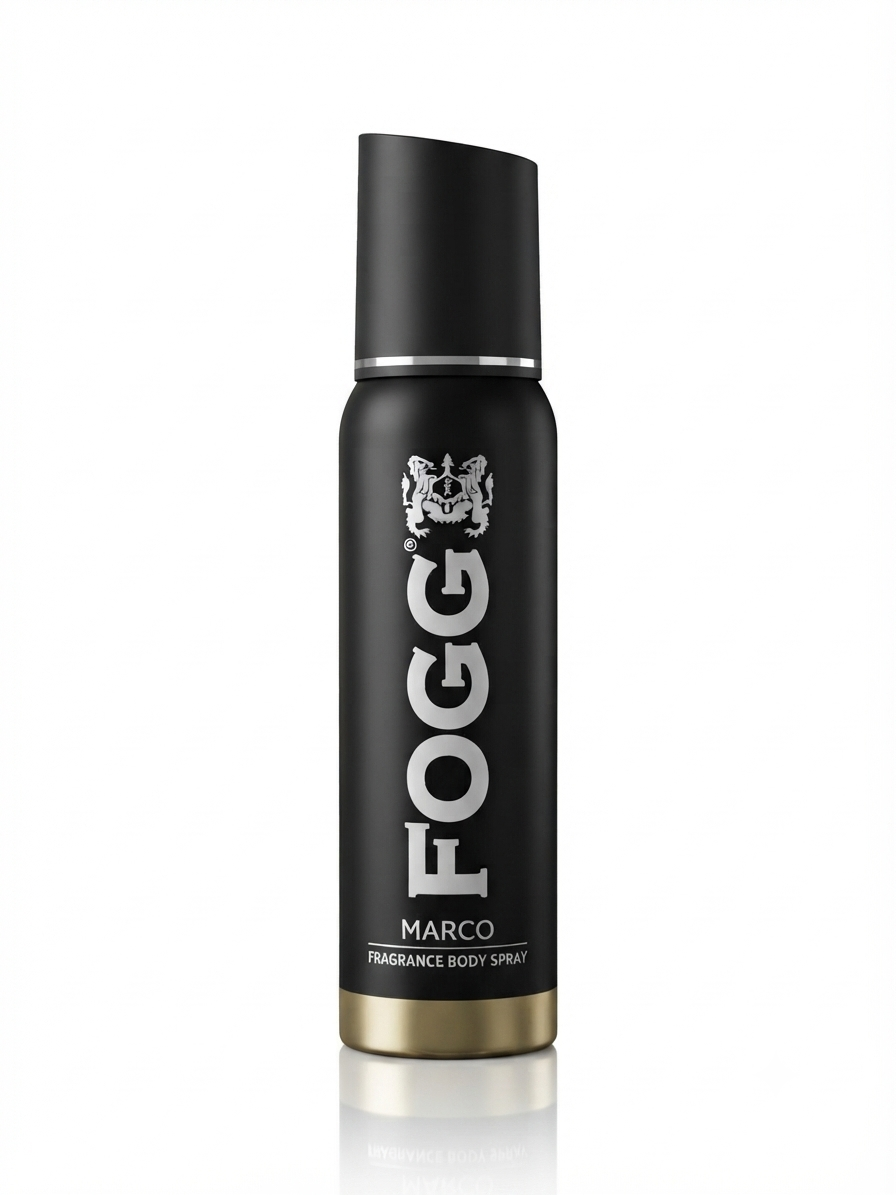 Fogg Marco Body Spray Deodorant for Men, 150ml (125g) | Long Lasting No Gas Fragrance, Daily Wear Odour Protection Perfume Spray for Male