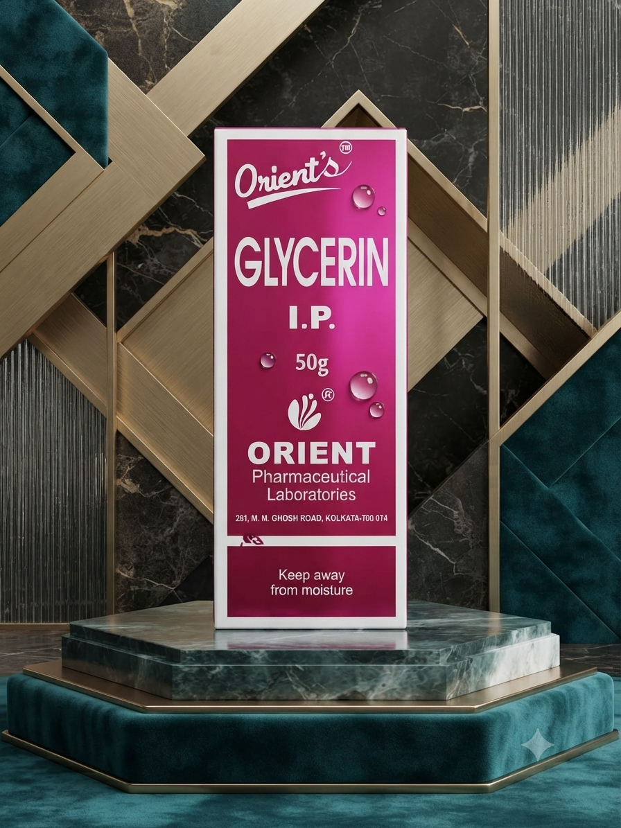 Orient's Glycerin I.P. (50g) – Pharmaceutical Grade Skin Care Solution