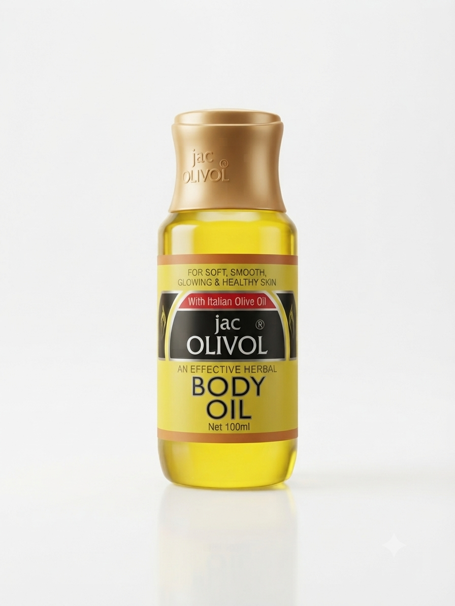 Jac Olivol An Effective Herbal Body Oil with Italian Olive Oil (100 ml)