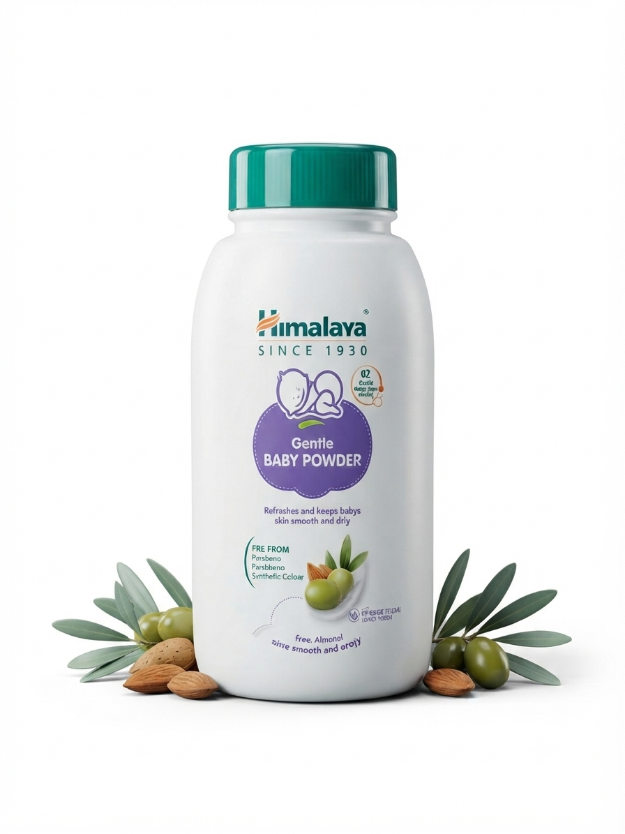 Himalaya Since 1930 Gentle Baby Powder - Refreshes and Keeps Baby's Skin Smooth and Dry