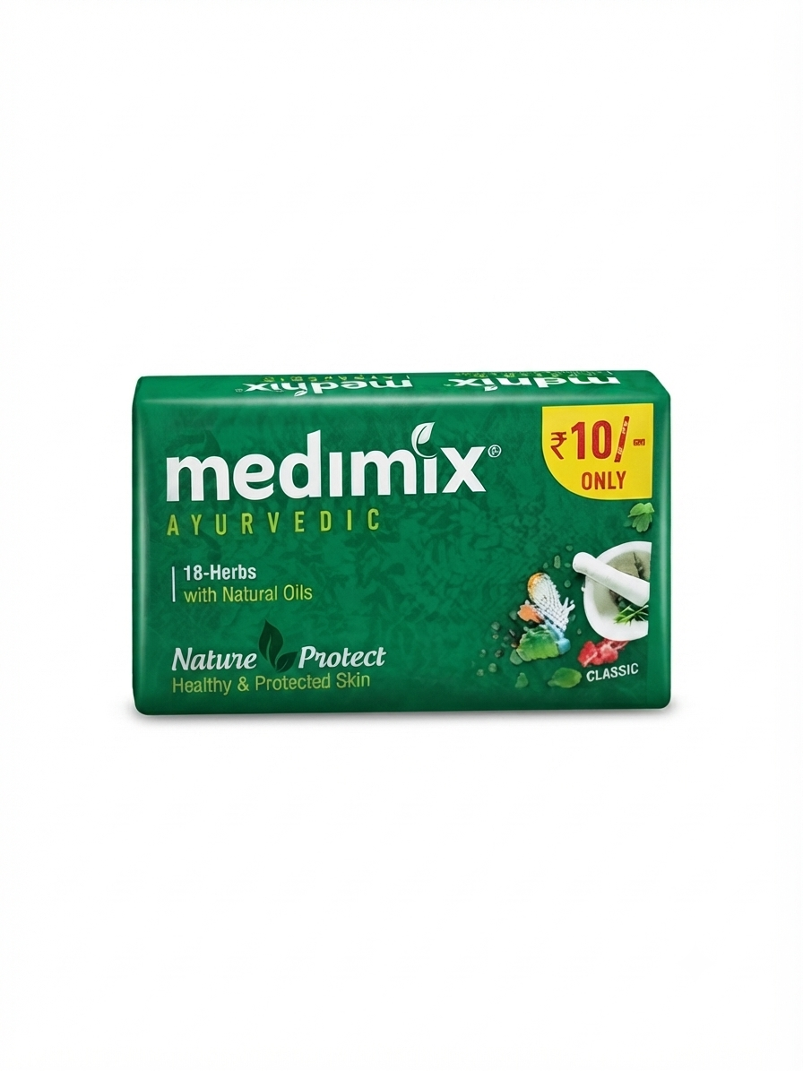Medimix Ayurvedic Classic Nature Protect Soap with 18-Herbs and Natural Oils