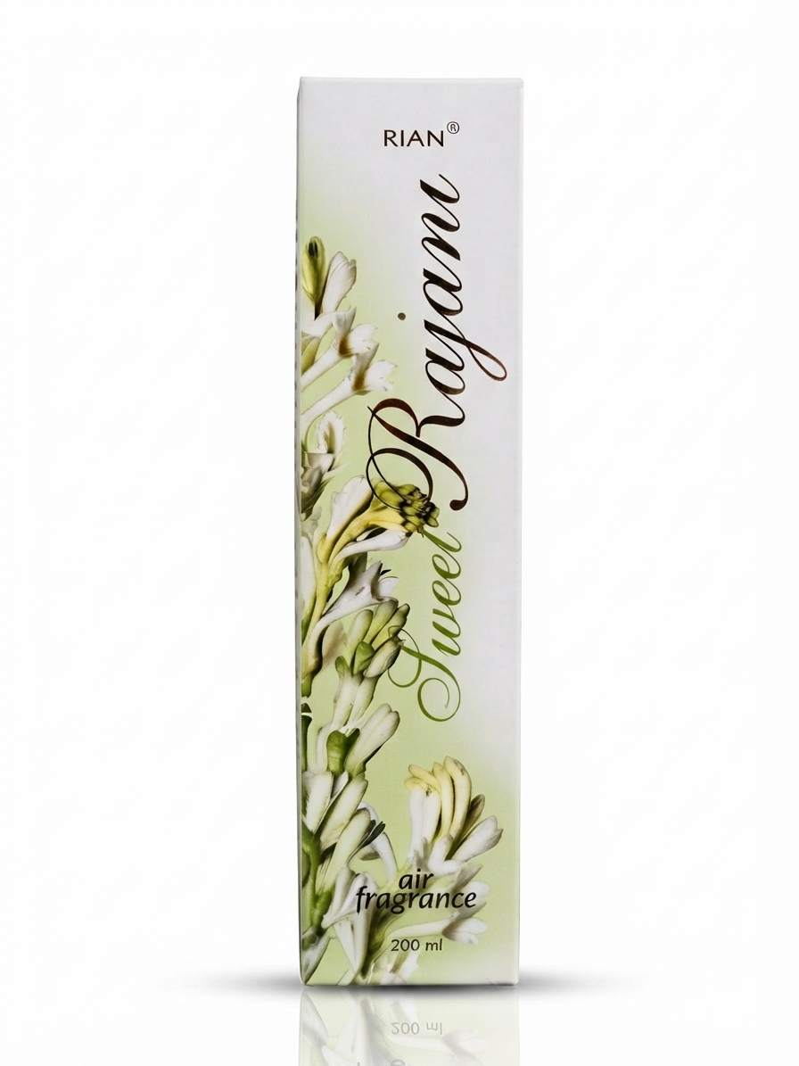 RIAN Sweet Rajani Air Fragrance Spray | Apparel Perfume | Long Lasting Fresh Rajani Fragrance | 200